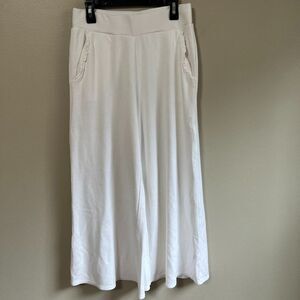 Gibson xs white wide leg pants